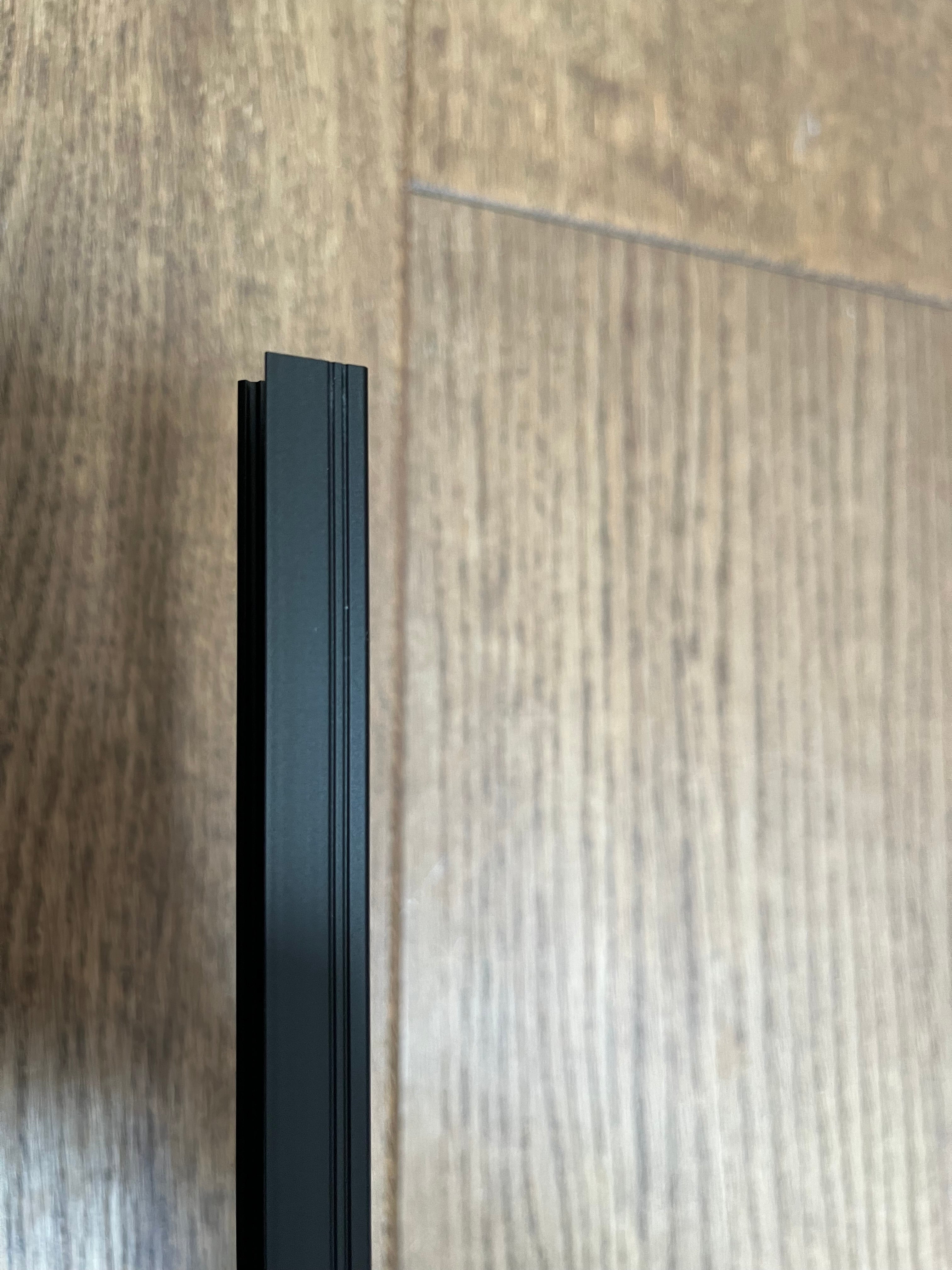 LED-profil till akustikpanel, 12x12 mm