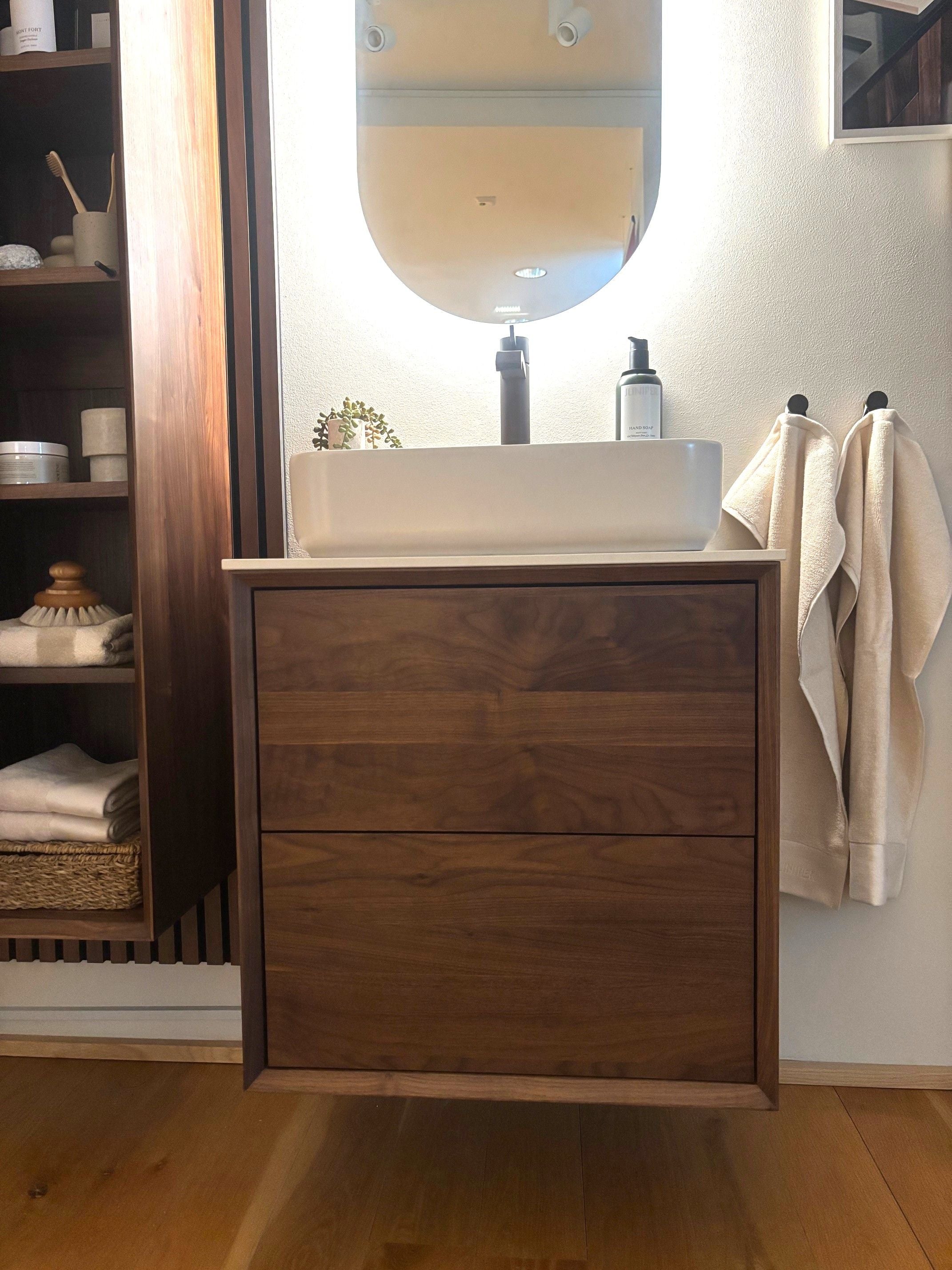 Myre rektangulär tvättställ i porslin