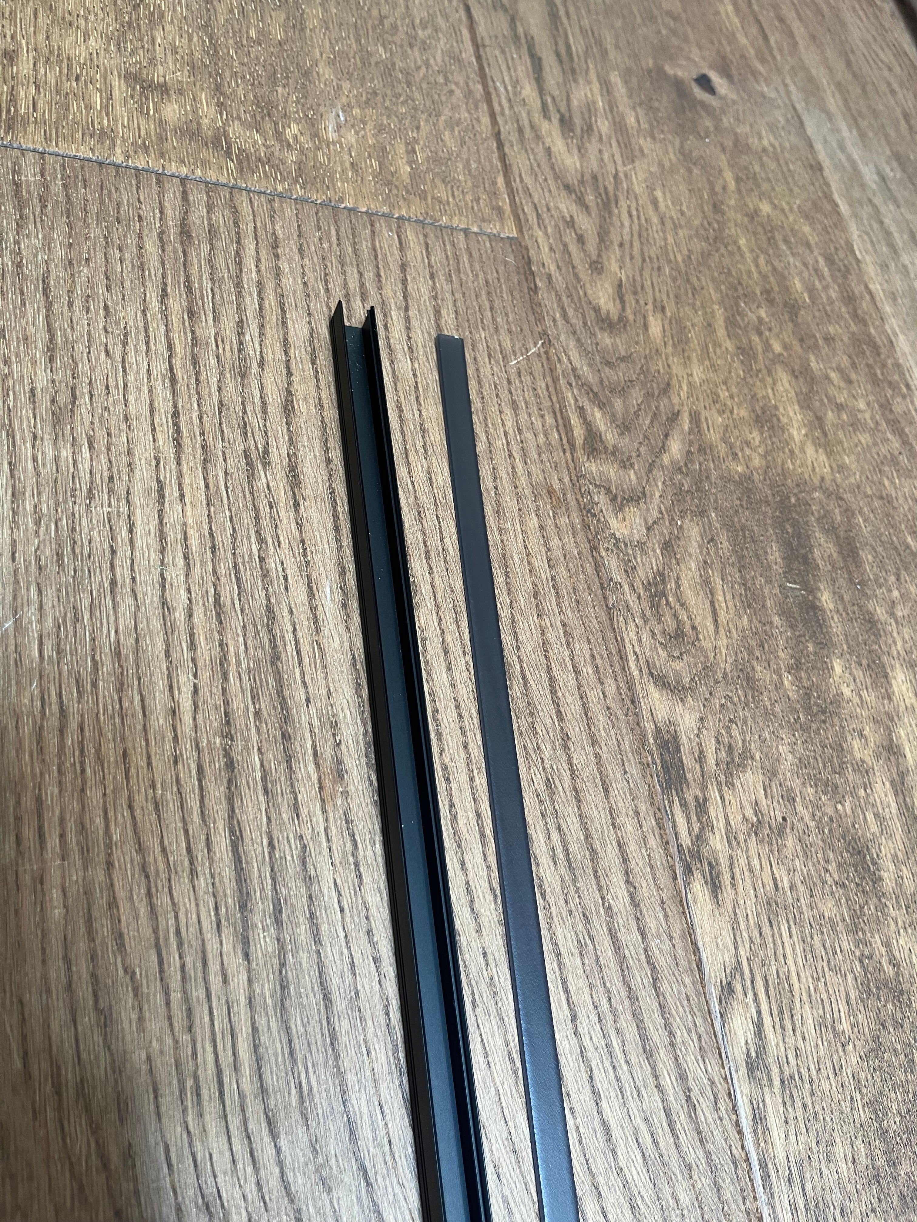 LED-profil till akustikpanel, 12x12 mm