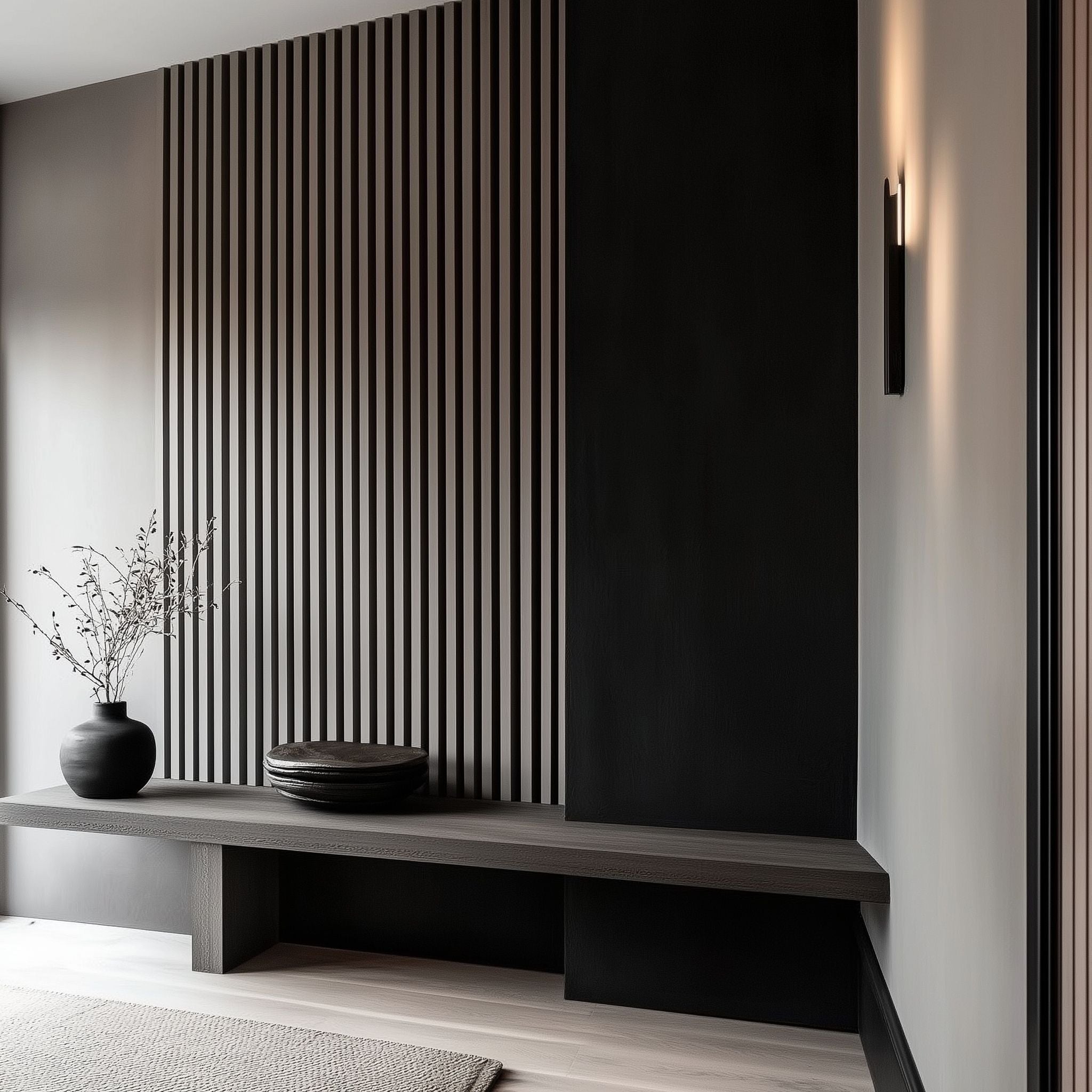 Akustikpanel Grå Ek