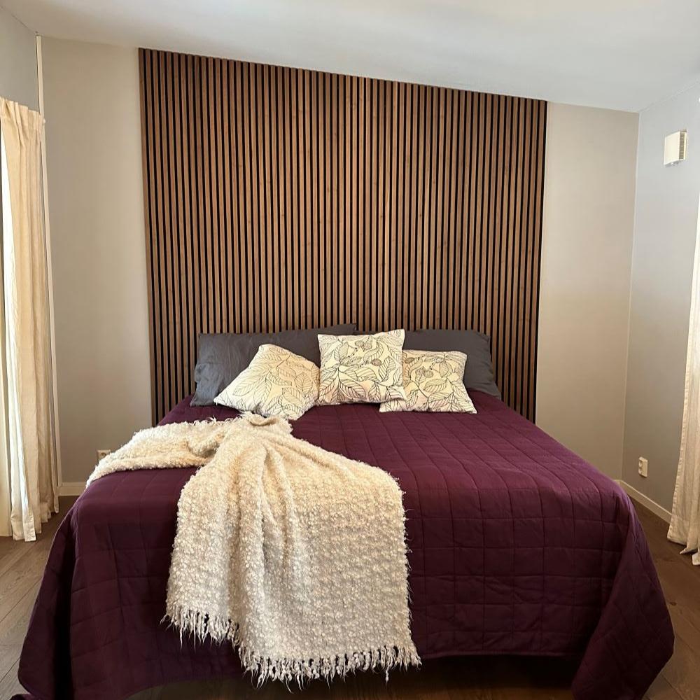 Akustikpanel Valnöt - oljad