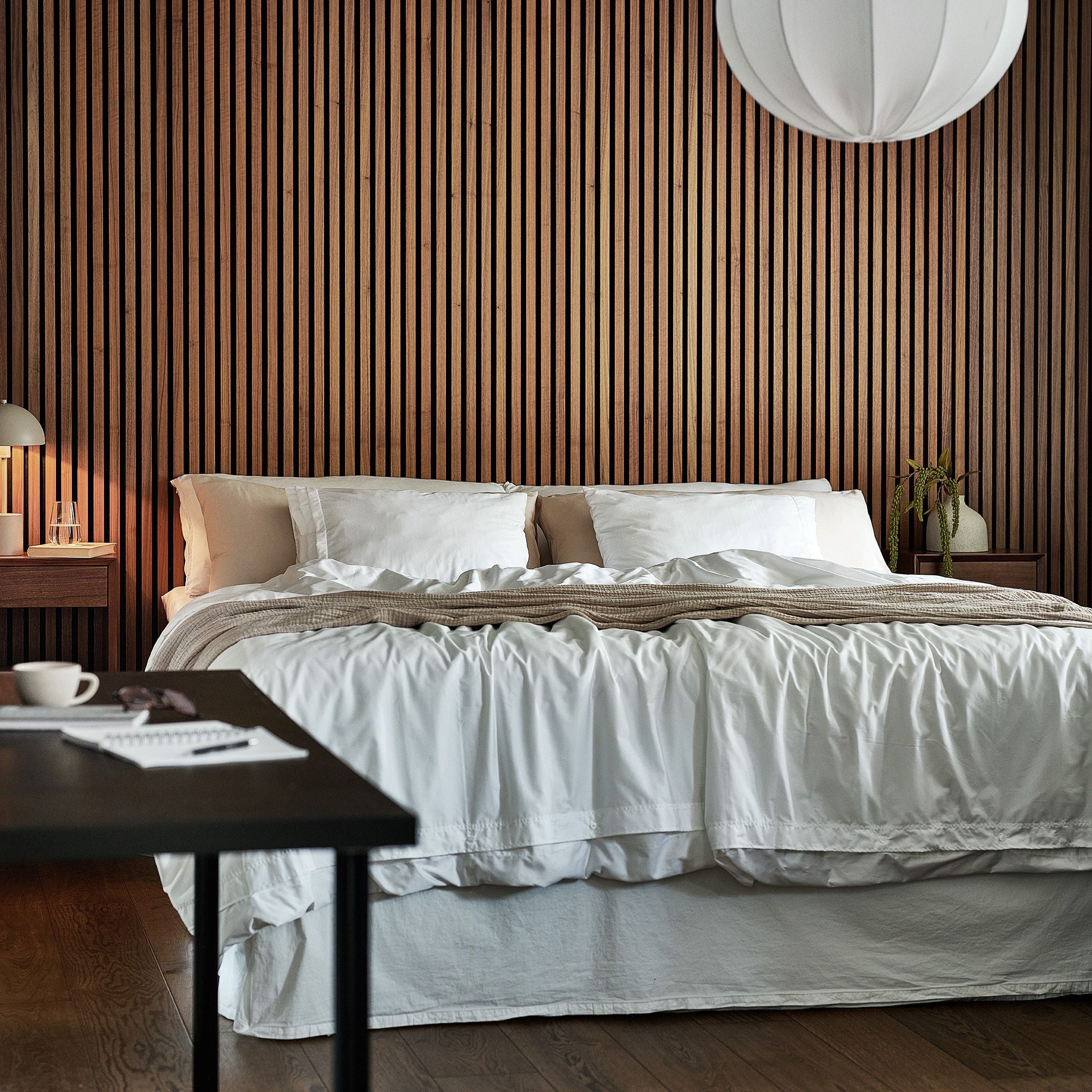 Akustikpanel Valnöt - oljad