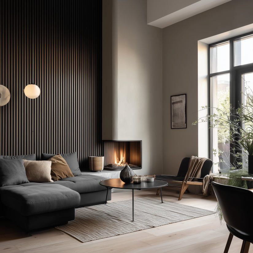 Akustikpanel Valnöt - oljad