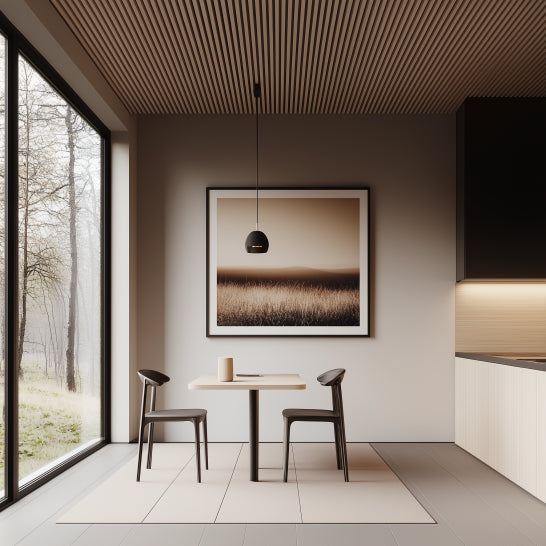 Akustikpanel Ask - vitlackad