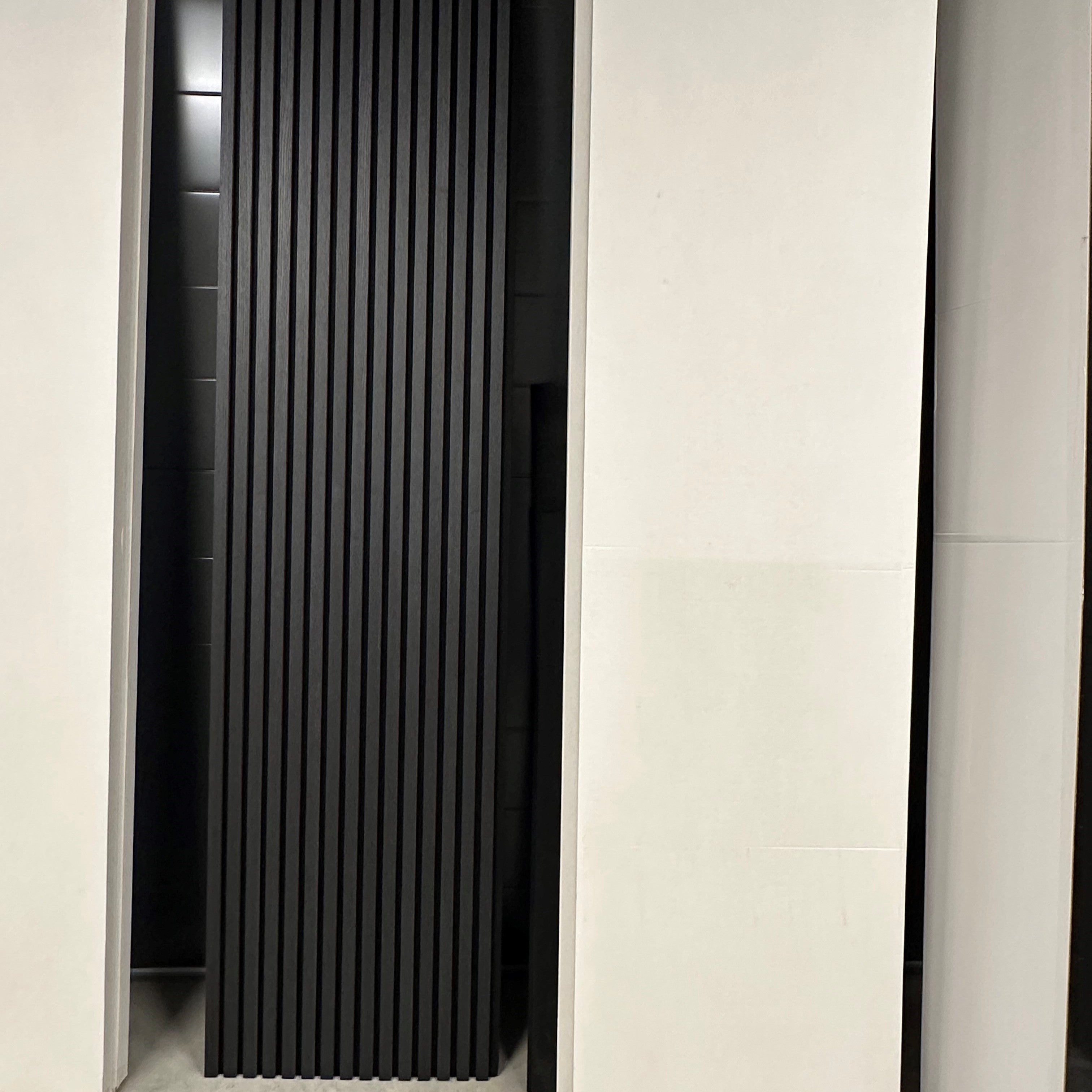 Akustikpanel Svart Ek - oljad