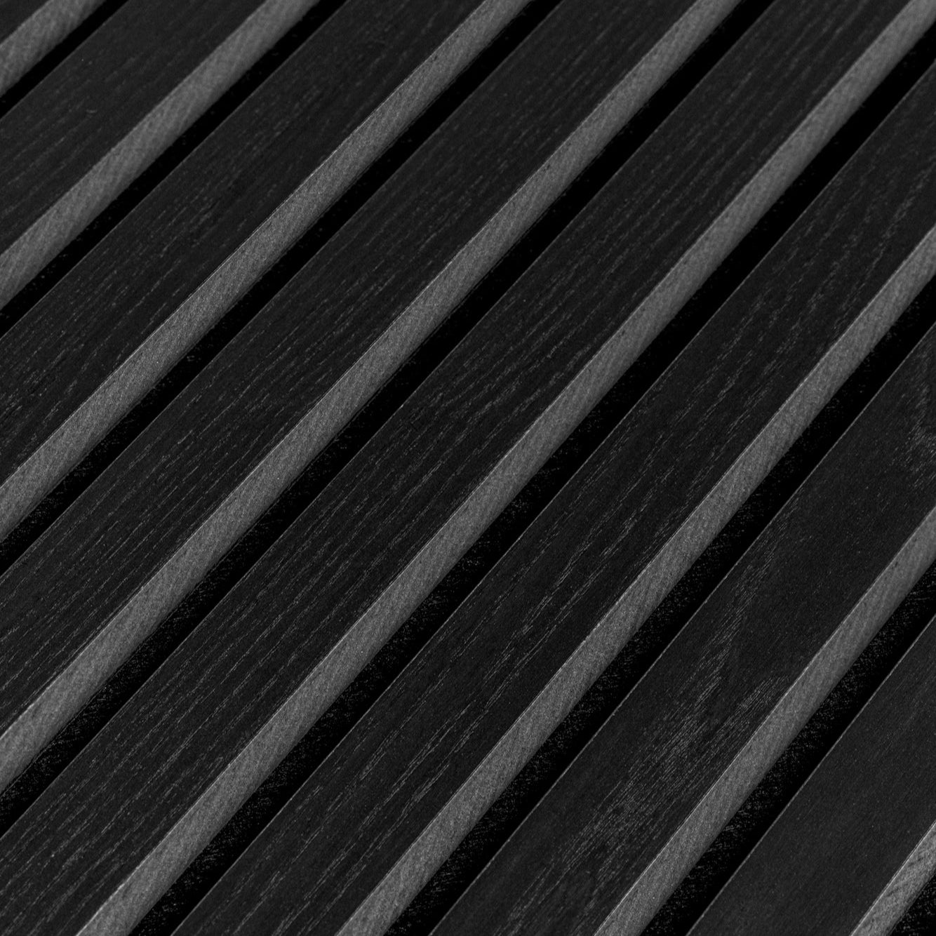 Akustikpanel Svart Ek - oljad