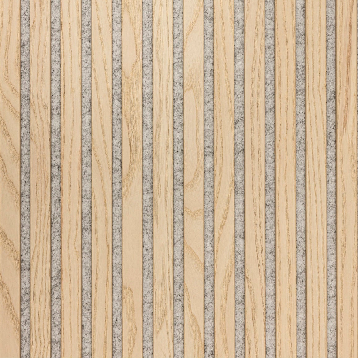 Akustikpanel PREMIUM Ask (vitlackad)