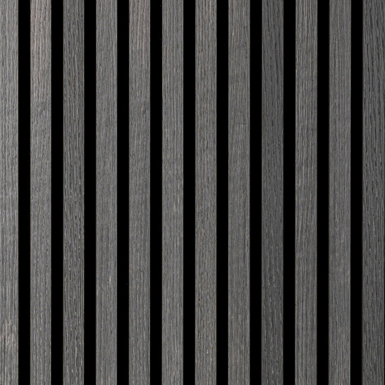 Sänggavel i akustikpanel, höjd 135 cm, bredd 185 cm, träslag Grå Ek