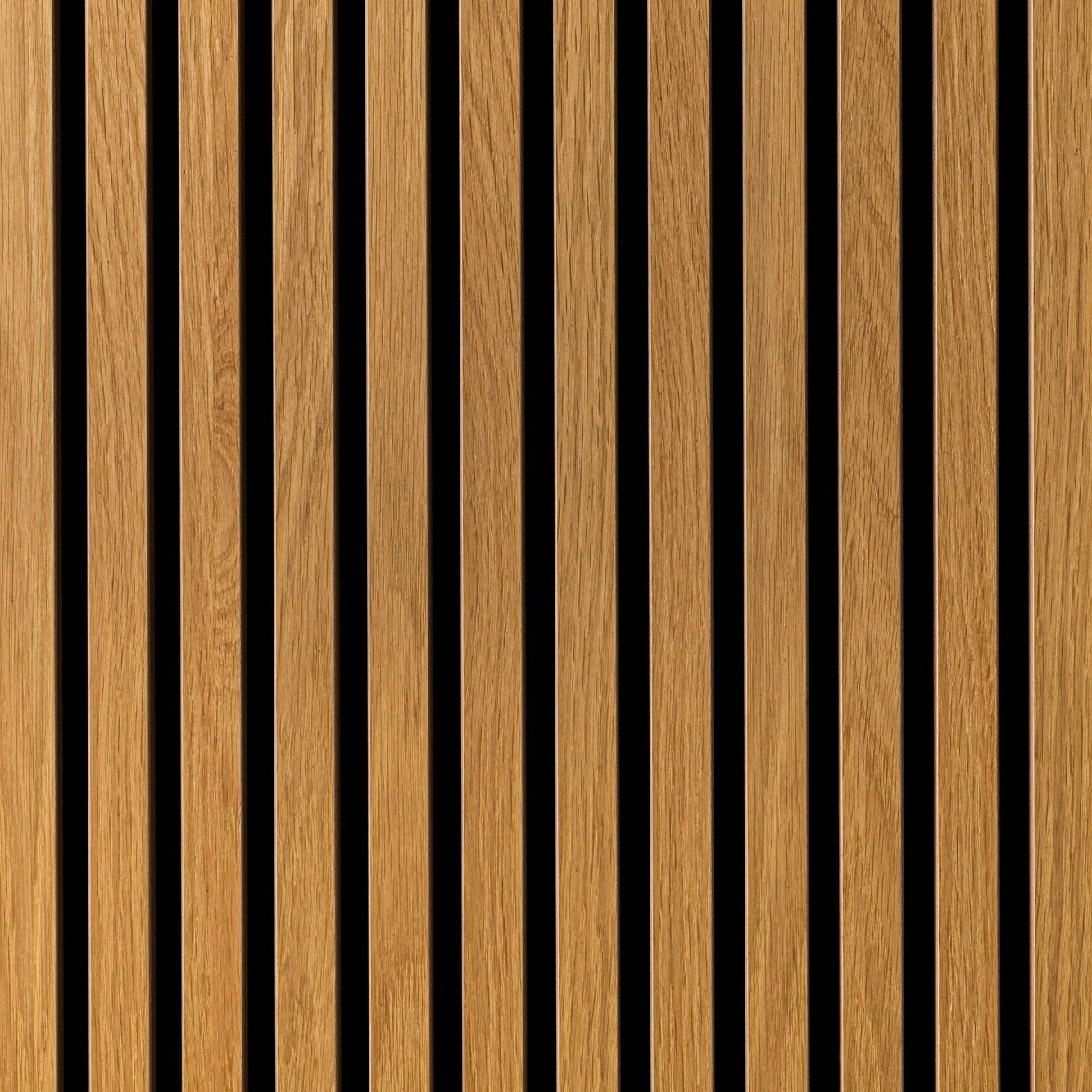 Sänggavel i akustikpanel, höjd 120 cm, bredd 185 cm, träslag Ek