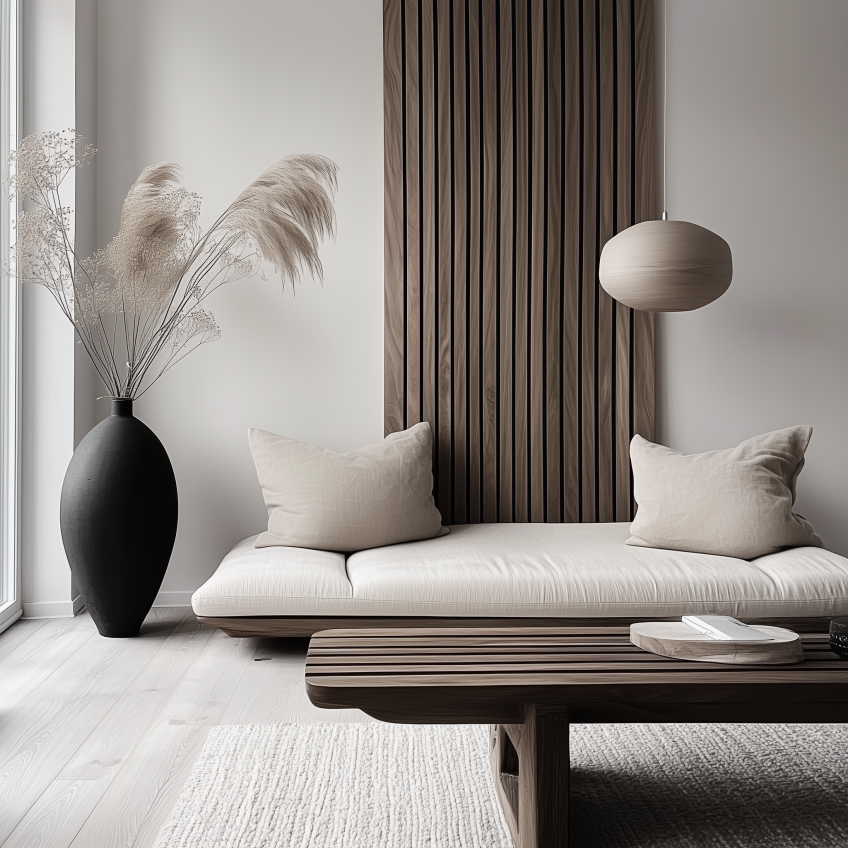 Akustikpanel BRED - Valnöt