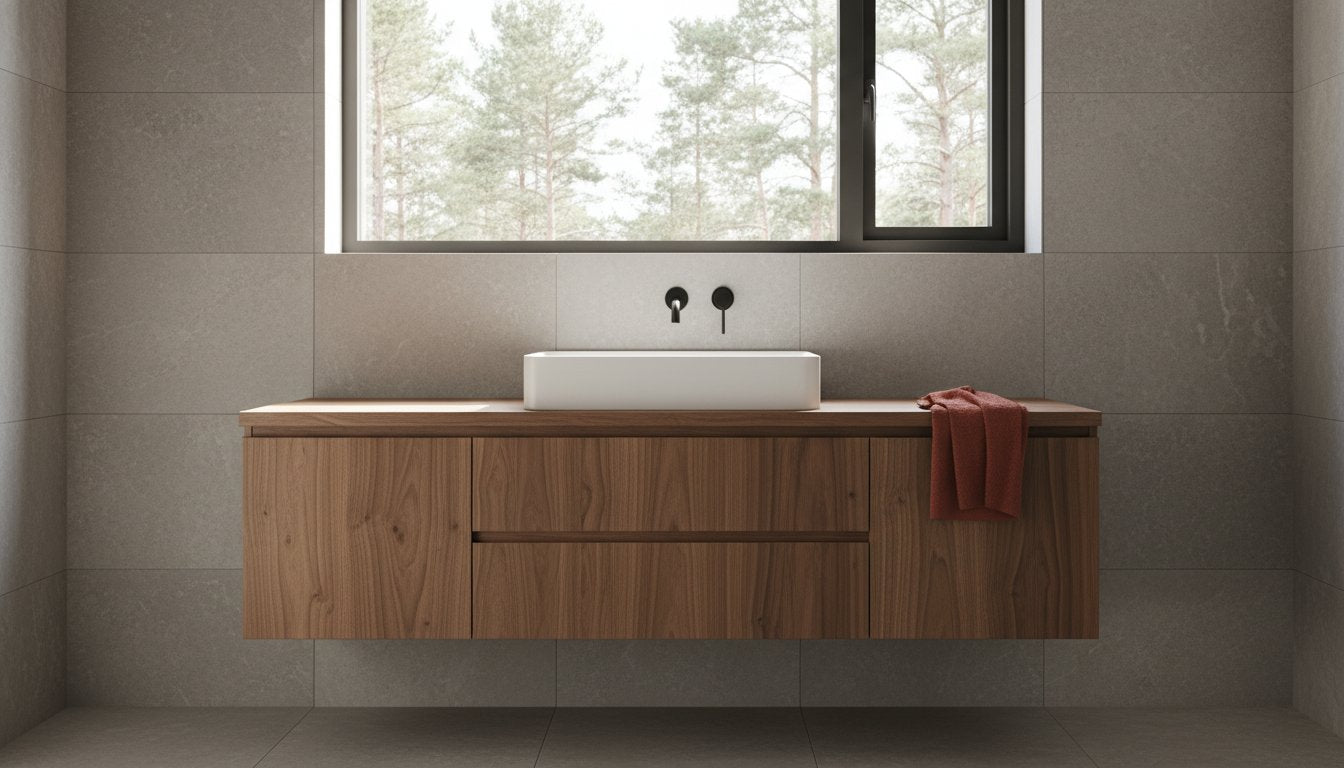 Tidlös design badrum: Guide till en hållbar oas med naturmaterial