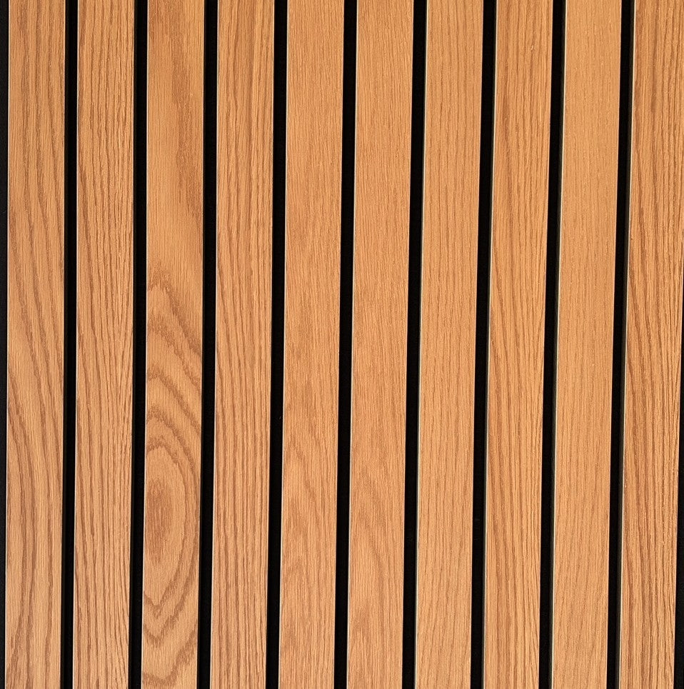 AKUSTIKPANEL BRED - OLJAD EK (NYHET)