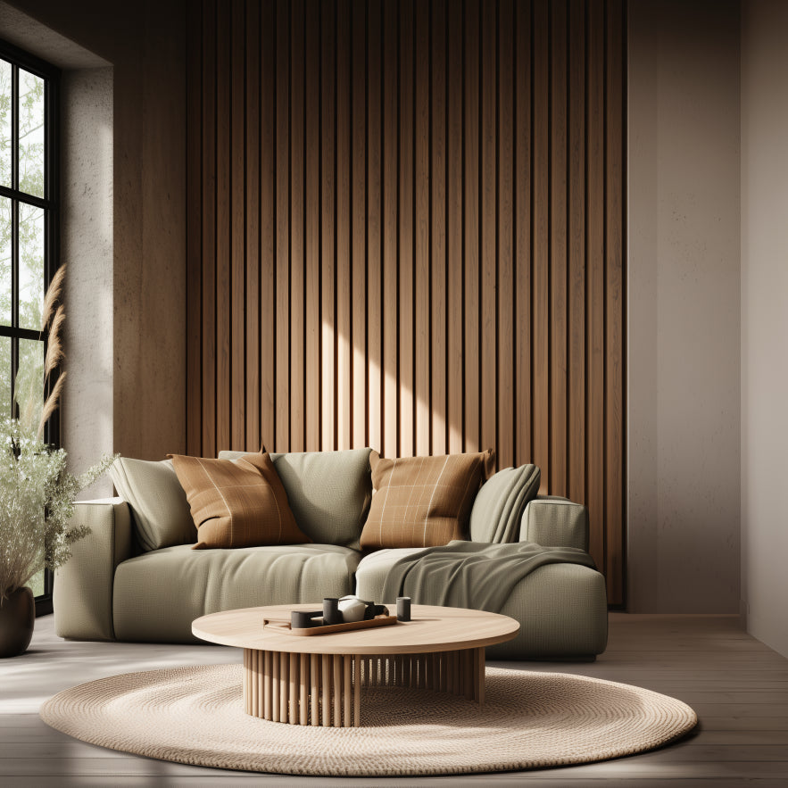 Akustikpanel BRED - Valnöt