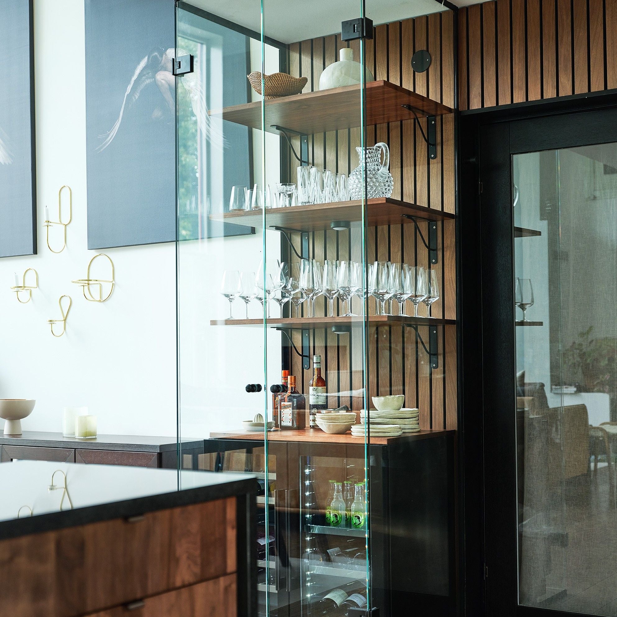 Akustikpanel BRED - Valnöt