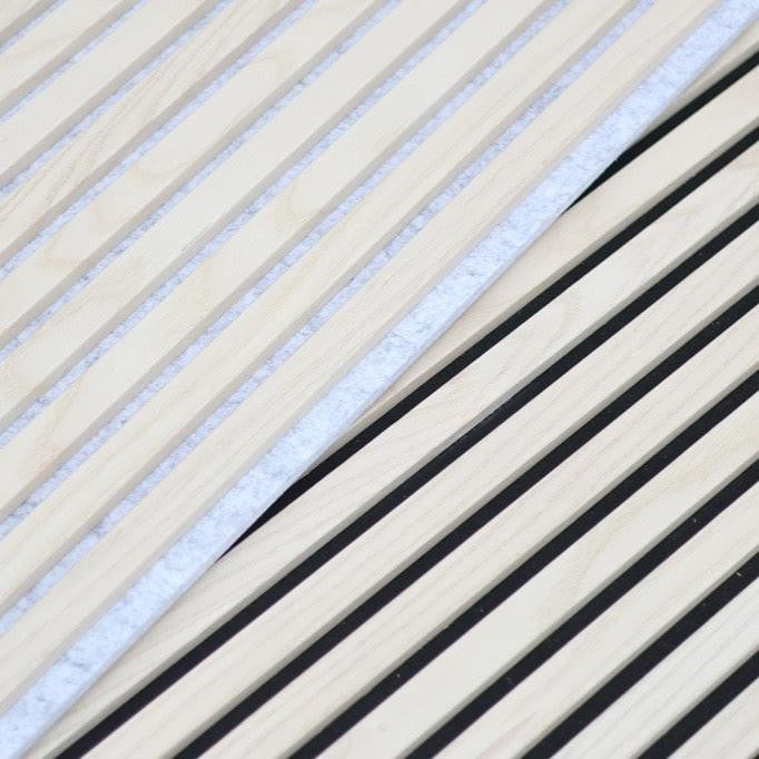 Akustikpanel PREMIUM Ask (vitlackad)