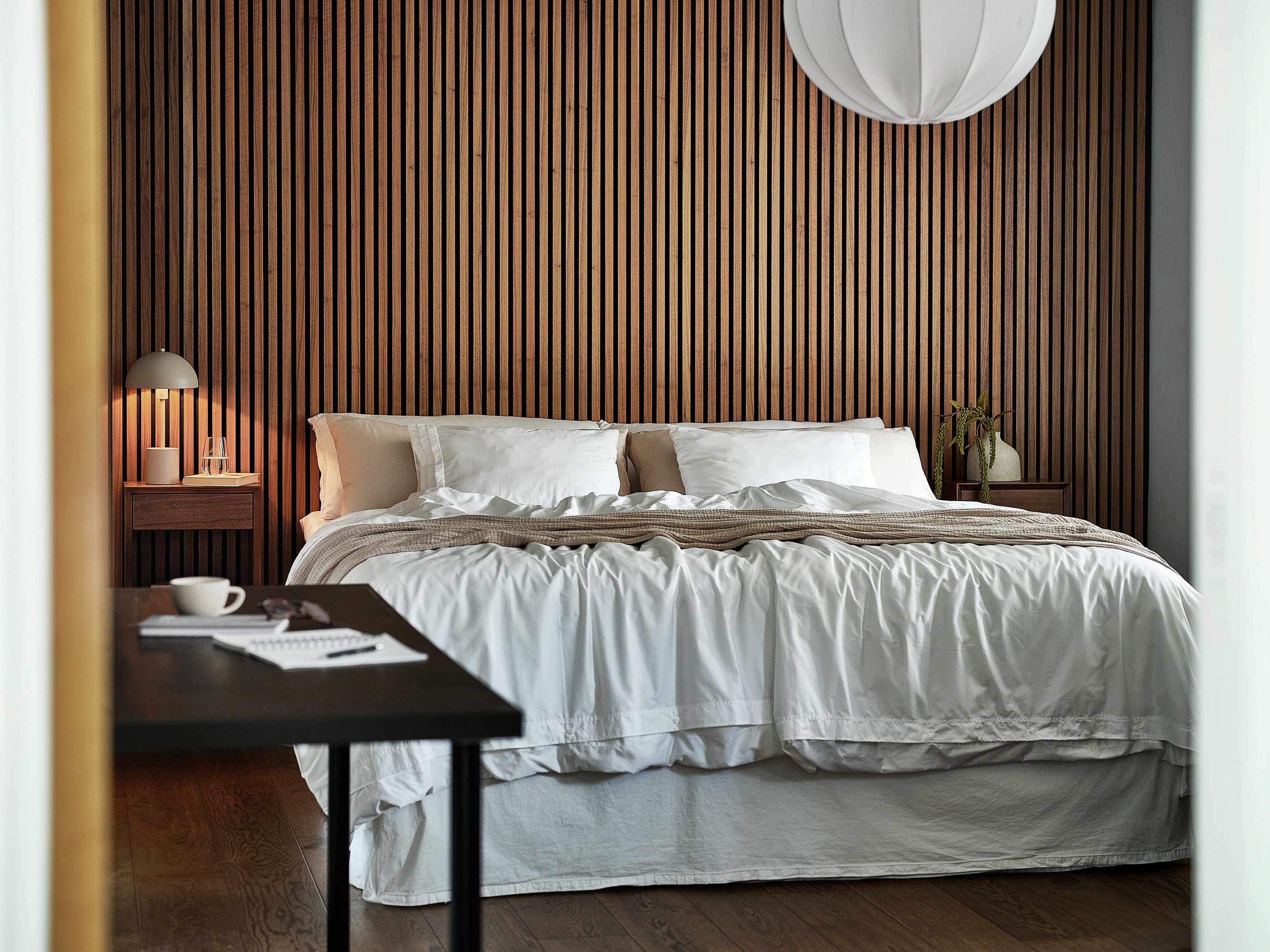 Akustikpanel Valnöt - oljad