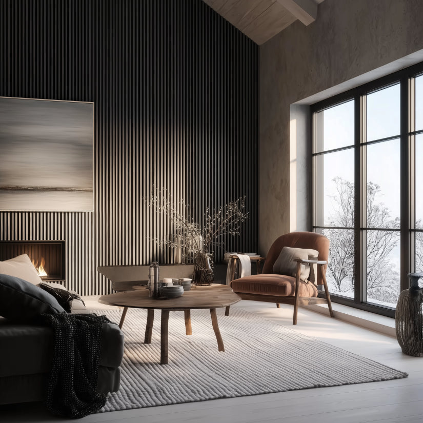 Akustikpanel Grå Ek