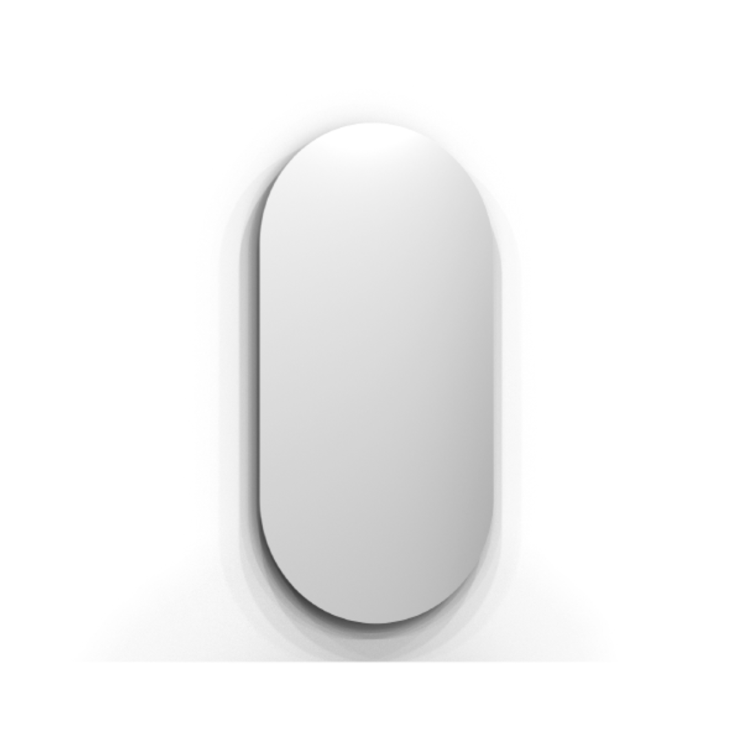Oval spegel