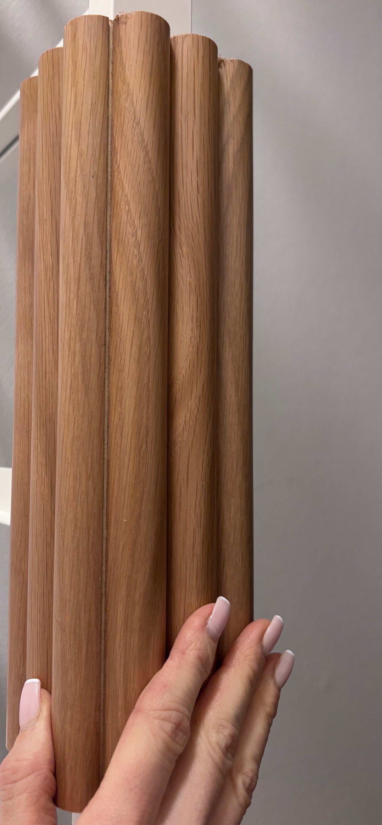 Designpanel / Fingerpanel Oljad Ek (NYHET)