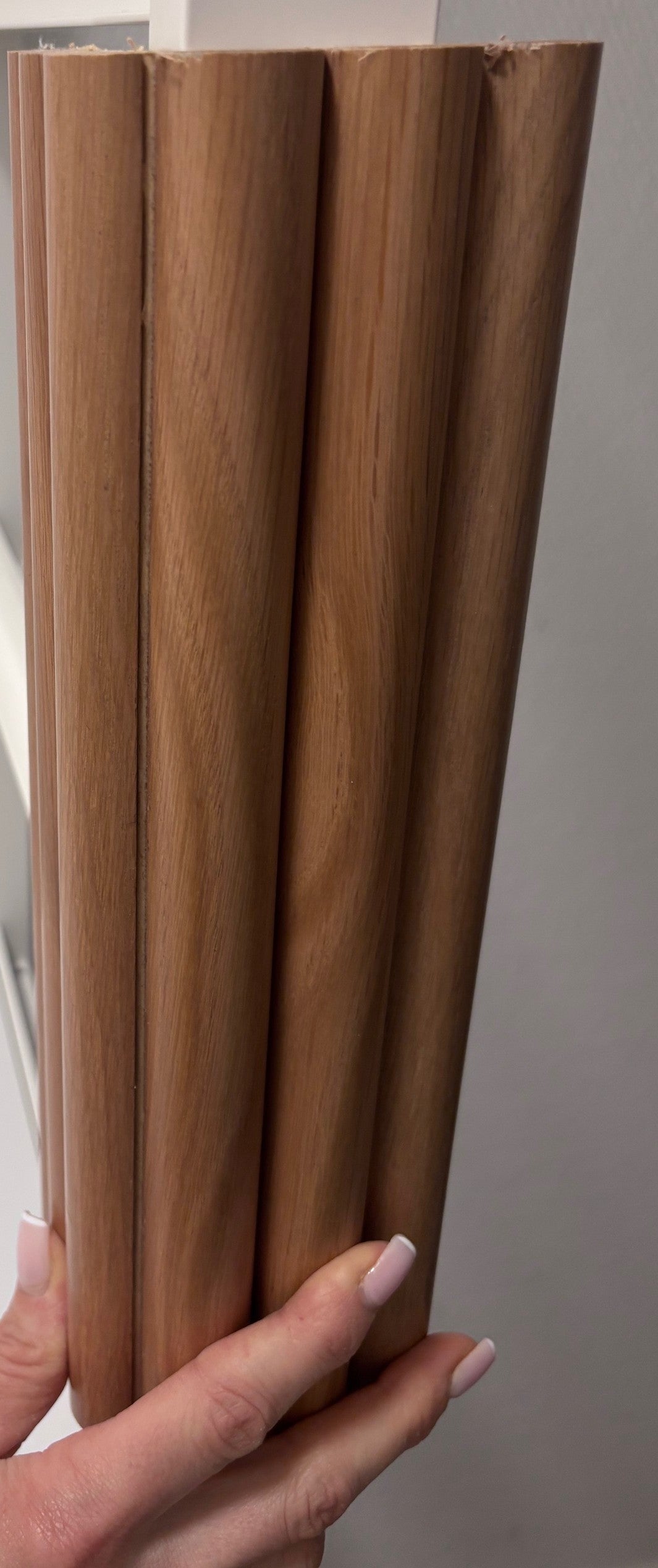 Designpanel / Fingerpanel Oljad Ek (NYHET)