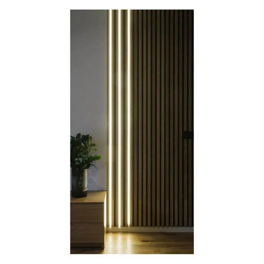 LED-profil till BRED akustikpanel